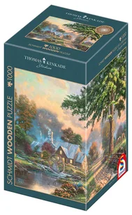 Schmidt, Puzzle PQ THOMAS KINKADE W starym młynie (drewniane), 1000 el. - Puzzle Schmidt, Puzzle PQ THOMAS KINKADE W starym młynie (drewniane), 1000 el. - Puzzle - miniaturka - grafika 1