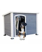 Budy dla psów - KERBL Buda dla psa Kenny, szara, 113 x 77 x 81 cm - miniaturka - grafika 1