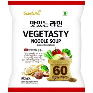 Samyang Makaron instant Samyang Ramen Vegetasty 115g - Szybkie dania obiadowe - miniaturka - grafika 1
