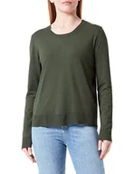 Swetry damskie - Sisley Damski sweter L/S 14ETM100F, zielony, 22M, XL - miniaturka - grafika 1
