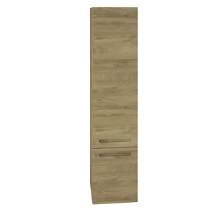 Słupek łazienkowy Devo Vena 2.0 35x150x33 cm lewy oak endgrain classic synchro VE2-S2DL35-2-F108 - Szafki łazienkowe - miniaturka - grafika 1