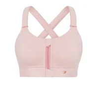Biustonosze - BIUSTONOSZ SPORTOWY SHEFIT JASNY RÓŻ ŚREDNIE PODTRZYMANIE REGULOWANY L - miniaturka - grafika 1