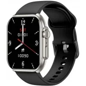 Smartwatch - Armodd Squarz 12 Ultimate (9112) tytan z czarnym paskiem - miniaturka - grafika 1