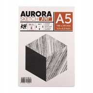 Podobrazia, bloki, papiery - Blok do szkicu AURORA Sketch Matt 120g/m2 A5 klejo - miniaturka - grafika 1