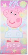 Okrycia kąpielowe dla dzieci - Ręcznik plażowy, kąpielowy dla dziewczynki Świnka Peppa - miniaturka - grafika 1