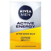 Balsamy po goleniu - Nivea MEN Balsam po goleniu Active Energy 2w1 100ml - miniaturka - grafika 1