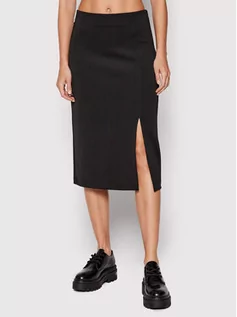 Spódnice - Calvin Klein Spódnica ołówkowa K20K203689 Czarny Slim Fit - grafika 1