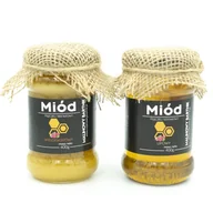 Miód - Zestaw Miodów Wielokwiatowy i Lipowy - 2 x 400 g - miniaturka - grafika 1