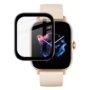 FOLIA HYBRYDOWA 3D SZKŁO do AMAZFIT GTS 3 - Akcesoria do smartwatchy - miniaturka - grafika 1