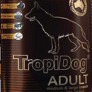 Sucha karma dla psów - Tropidog Super Premium Adult Medium&Large Breed Lamb&Rice 15 kg - miniaturka - grafika 1