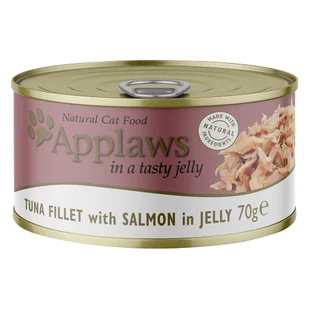 Applaws w galarecie, 6 x 70 g, tuńćzyk i łosoś, karma mokra dla kota - Mokra karma dla kotów - miniaturka - grafika 2