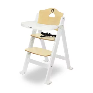 Krzesełko niemowlęce - białe 97 x 47 x 8cm - Krzesełka do karmienia - miniaturka - grafika 1