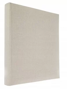 Album tradycyjny 60 czarnych stron Linen kremowy - Albumy fotograficzne - miniaturka - grafika 1