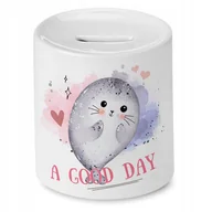 Skarbonki - Skarbonka 330 ml Dla Eryka Syna Dziecka Prezent z Nadrukiem ze Zdjęciem + Opakowanie na prezent (wzór 04) - miniaturka - grafika 1