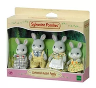 Figurki dla dzieci - Sylvanian Families Rodzina szarych królików - miniaturka - grafika 1