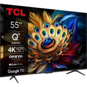 Telewizory - TCL 55C655 QLED Google TV - miniaturka - grafika 1
