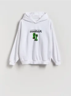 Reserved - Bluza Minecraft - biały - Bluzy dla chłopców - miniaturka - grafika 1