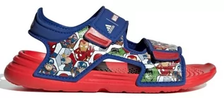 Sandały damskie - Sandały sandałki kąpielowe Adidas X Marvel Super Hero GY5532 - grafika 1