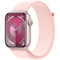 Smartwatch - Apple Watch 9 GPS 45mm Aluminium Różowy opaska sportowa Różowa - miniaturka - grafika 1