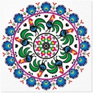 Galaretki - Serweta papierowa Paw A20 33 x 33 cm - miniaturka - grafika 1