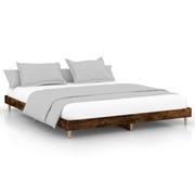 Łóżka - Rama łóżka, przydymiony dąb, 180x200cm, materiał d - miniaturka - grafika 1