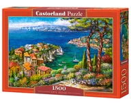 Puzzle - Castorland Puzzle 1500 French Riviera - miniaturka - grafika 1