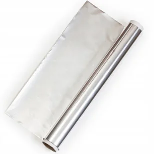 FOLIA ALUMINIOWA SPOŻYWCZA 44 CM CATERINGOWA XL - Folia, papier śniadaniowy, serwetki - miniaturka - grafika 1