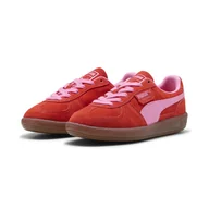 Półbuty damskie - Damskie Sneakersy PUMA PALERMO 39646372 – Czerwony - miniaturka - grafika 1