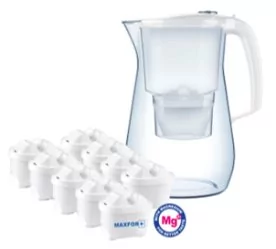 Dzbanek Aquaphor Onyx 4,2 l z licznikiem + 9 wkł. Maxfor Plus MG, biały - Dzbanki filtrujące - miniaturka - grafika 1