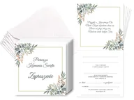 Kartki okolicznościowe i zaproszenia - Zaproszenia na I Komunię Świętą - 6 szt. - miniaturka - grafika 1