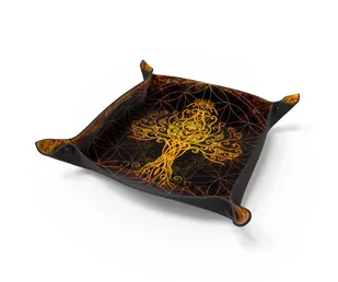 Tacka na kości - Dice Tray do gier planszowych i RPG - Księga Cudów, Chińczyk, Roll Player, To ja go tnę!, Ashes: Odrodzenie z Popiołów, Kowale Losu.. - Gadżety dla graczy - miniaturka - grafika 1