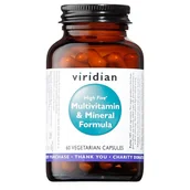 Witaminy i minerały - Viridian High Five Multivit & Mineral Formula Suplement diety 60 kaps. - miniaturka - grafika 1