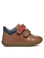 Buty dla chłopców - Geox Sneakersy B Macchia Boy B254NB 0CL22 C6001 Brązowy - miniaturka - grafika 1