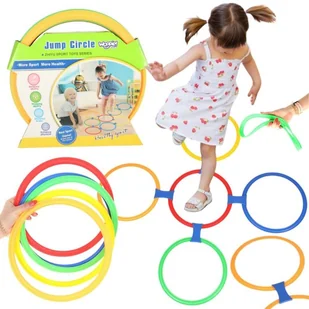 WOOPIE Zestaw do Gry w Klasy do Skakania Piersc - Zabawki i gry sportowe - miniaturka - grafika 1