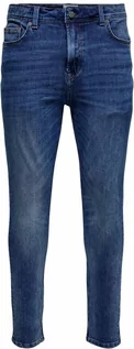 Spodnie męskie - ONLY & SONS Dżinsy "Loom" - Slim fit - w kolorze niebieskim - grafika 1
