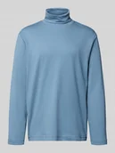 Swetry męskie - Golf o kroju regular fit z mieszanki bawełny - miniaturka - grafika 1