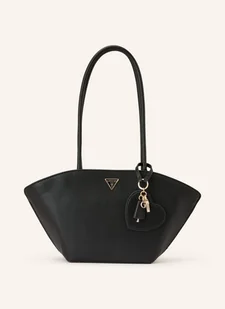 Guess Torba Na Ramię Bolena schwarz - Torebki damskie - miniaturka - grafika 1