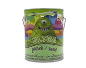 Zabawki kreatywne - Ultra Piasek 900g zielony + 4 foremki Pojazdy - EPEE - miniaturka - grafika 1