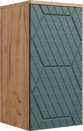 Szafki łazienkowe - Vicco Szafka łazienkowa Irma, 30 x 59 cm 2 przedziały, łazienka, Złoty dąb energetyczny/Zielony - miniaturka - grafika 1