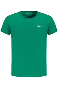 PEPE JEANS KOSZULKA Z KRÓTKIM RĘKAWEM MĘSKA ZIELONA - Portfele - miniaturka - grafika 1