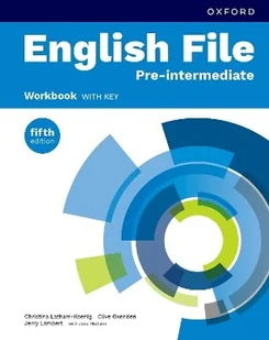 English File 5E Pre-Intermediate WorkBook with Key - Książki do nauki języka angielskiego - miniaturka - grafika 1