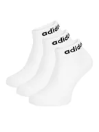 Skarpetki damskie - adidas Zestaw 3 par niskich skarpet unisex HT3451 Biały - miniaturka - grafika 1