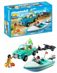 Playmobil 71589 Surfer-Pickup Z Motorówką - Klocki - miniaturka - grafika 1