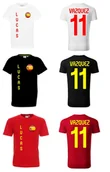 Koszulki sportowe męskie - Koszulka HISZPANIA Lucas VAZQUEZ 11 - miniaturka - grafika 1