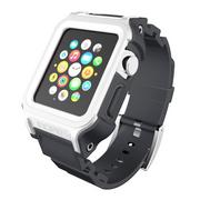 Akcesoria do smartwatchy - Incipio Octane Strap - Wytrzymały Pasek do Apple Watch 38mm (biały/szary) WBND-0 - miniaturka - grafika 1