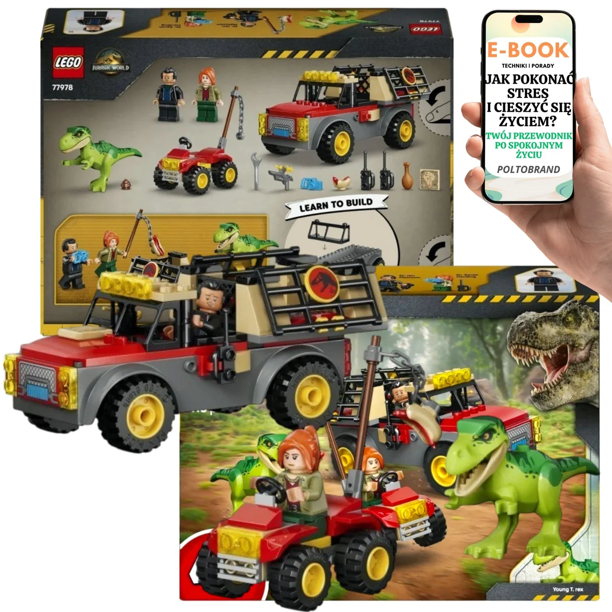LEGO PREZENT DLA DZIECKA 77978 Ciężarówka do transportu młodego • 4 5 6 lat