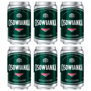 Cisowianka Woda mineralna niegazowana zgrzewka 6 x 330 ml - Woda - miniaturka - grafika 1