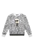 Bluzy damskie - Felpa Bambino unisex Karl Lagerfeld - KARL LAGERFELD - miniaturka - grafika 1