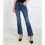 Spodnie damskie - GUESS Jeansy | flare fit - miniaturka - grafika 1