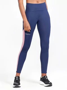 Spodnie sportowe damskie - Craft Legginsy "Pro Hypervent" w kolorze granatowym do biegania - grafika 1